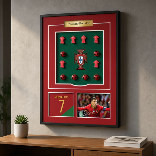 The CR7 Legacy Football Tribute Wall Art