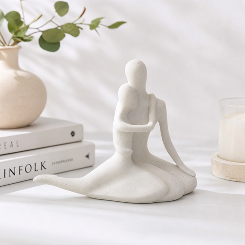 Eternal Bond Connection White Statue