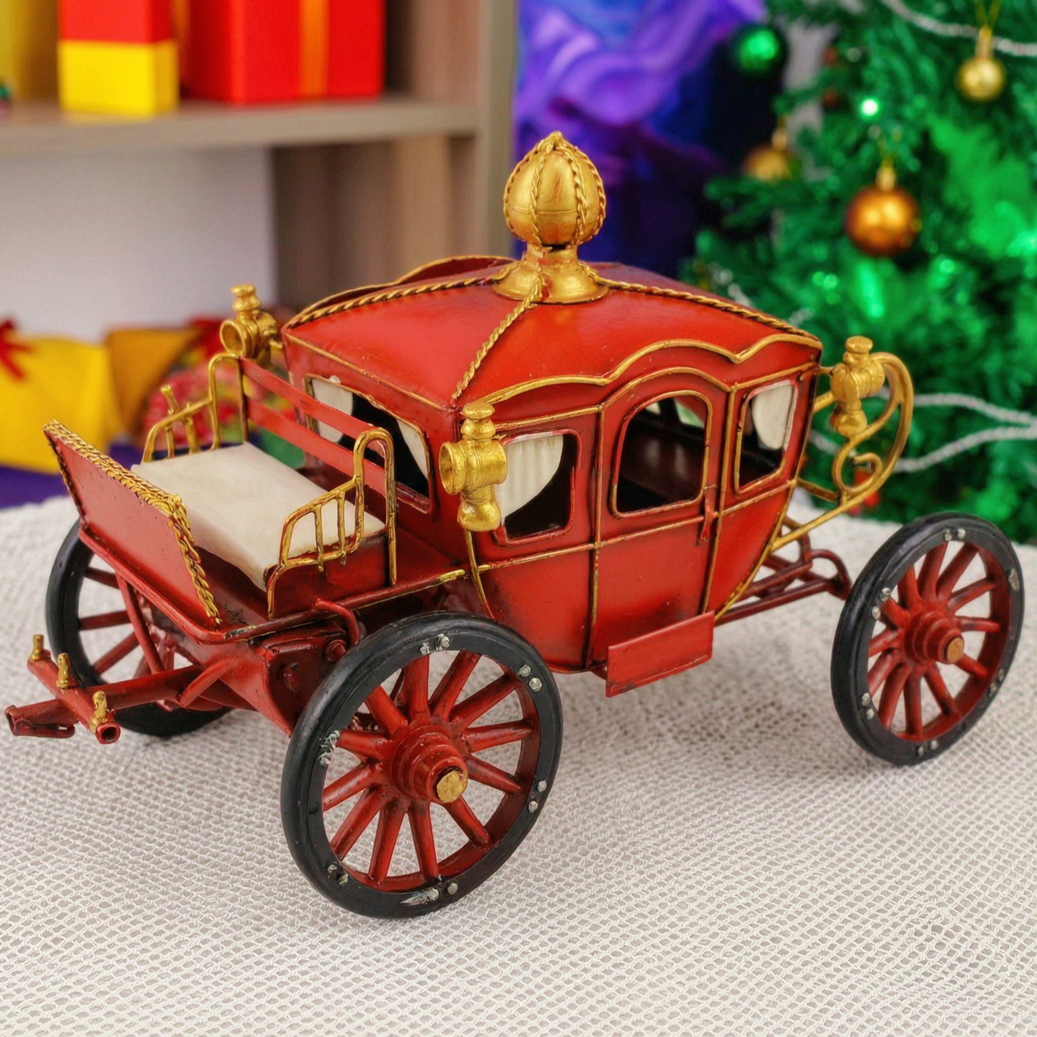 Imperial Horse Carriage Car Showpiece