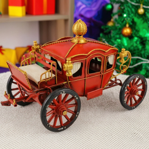 Imperial Horse Carriage Car Showpiece