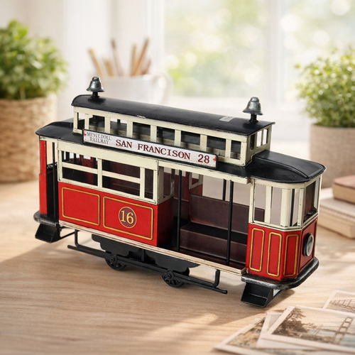Vintage Cable Car Tram Showpiece