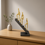 Abstract "Steps of Life" Figural Sculpture