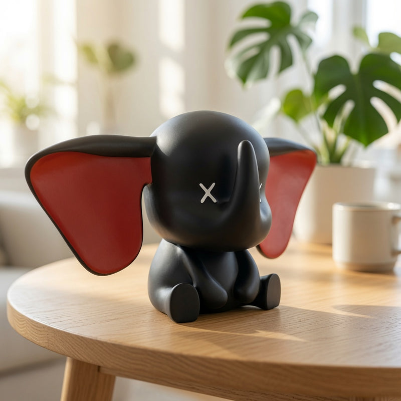 Urban Pop Art Elephant Sculptures