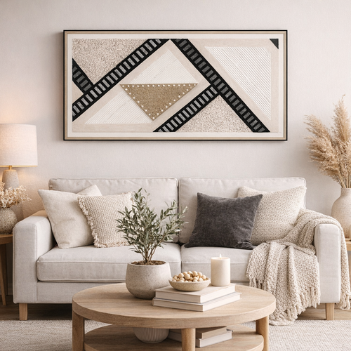 Monolith Textured 3D Panoramic Canvas Art