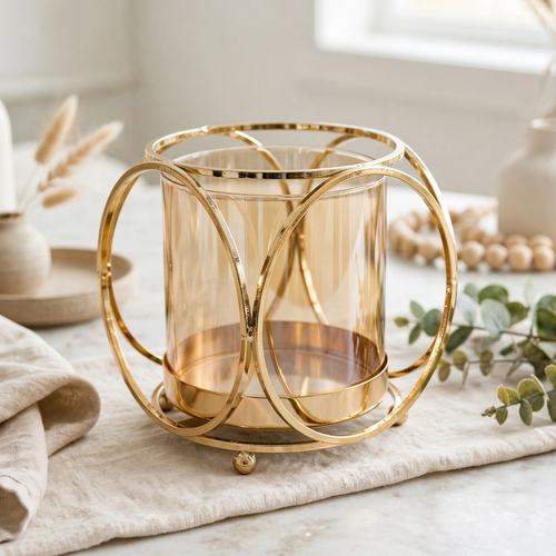 Mid Century Modern Ring Candle Holder