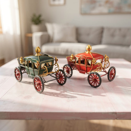 Imperial Horse Carriage Car Showpiece