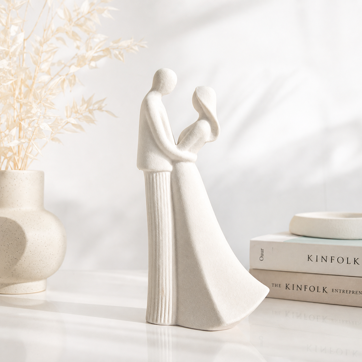 Elegant Symphony of Romance Statue