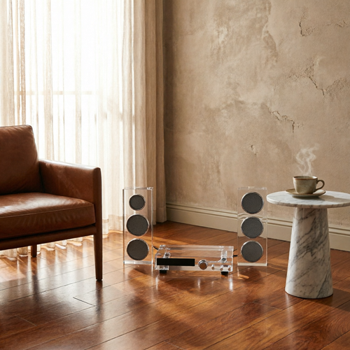 Clarity Crystal Aesthetic Audio System