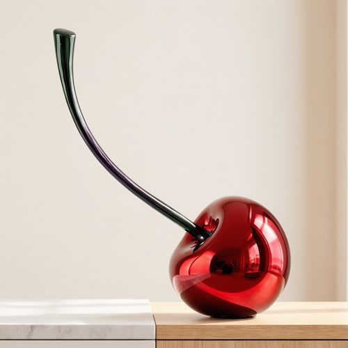 Modern Pop Art Cherry Sculptures