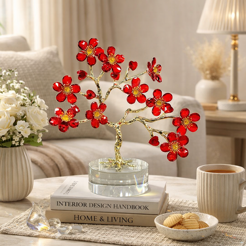 Luxury Crystal Cherry Blossom Tree