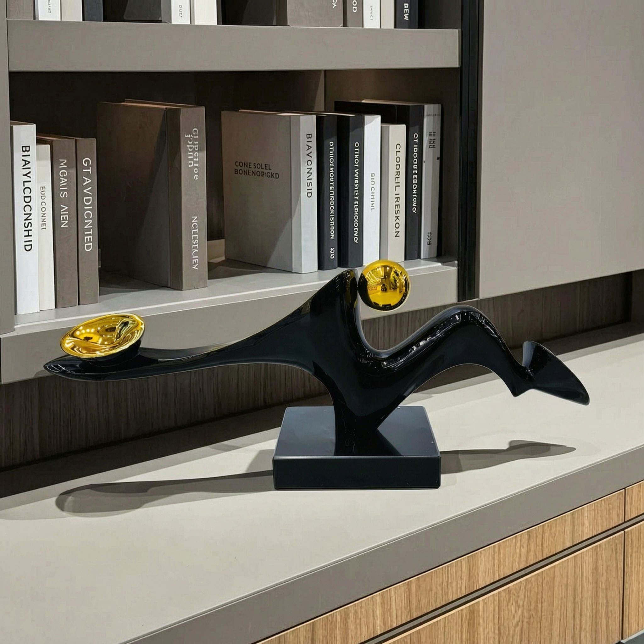 Elegant Equilibrium Abstract Sculpture