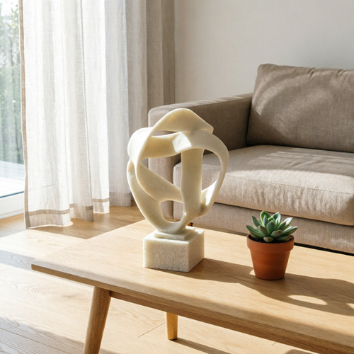 Abstract Infinite Ribbon Sculpture