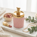 Petite Teddy Ceramic Storage Canister Jar