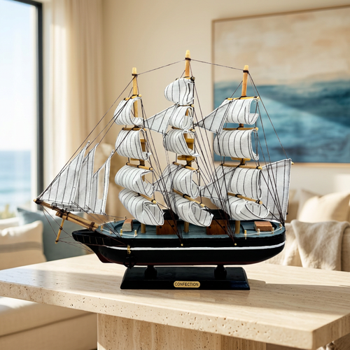 Wooden Nautical Clipper Ship Cutty Sark Model