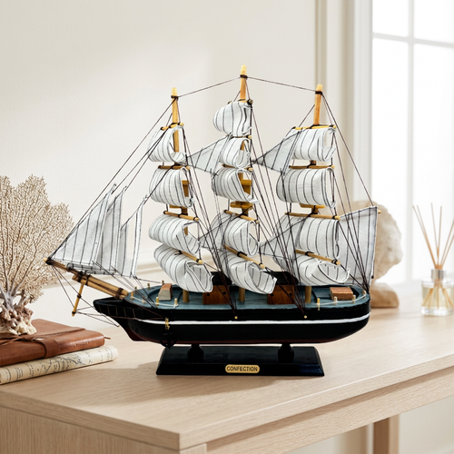 Wooden Nautical Clipper Ship Cutty Sark Model