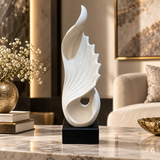Modernist Soaring Crest Abstract Sculpture