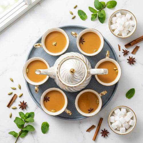 Luxury 8-Piece Tea Service Collection 8 Piece