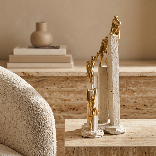 Accent of Success Teamwork Gold Sculpture