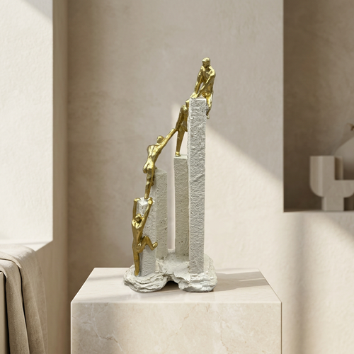 Accent of Success Teamwork Gold Sculpture