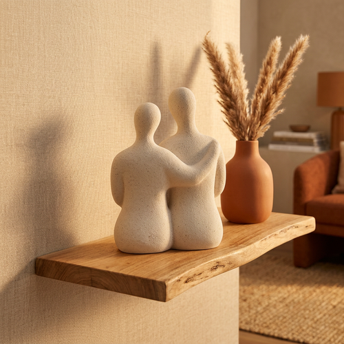 Embrace Abstract Couple Sculpture