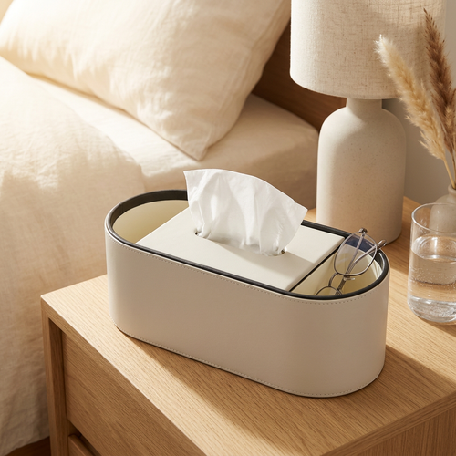 Elegant Dual-Slot Tissue Dispenser
