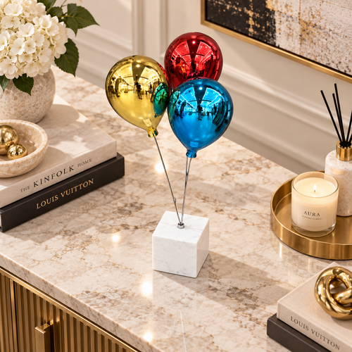 Elegant Multi Color Balloon Showpiece