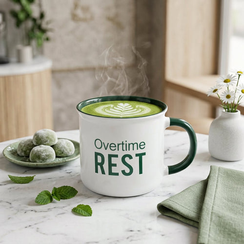 Aesthetic Mindful Quote Ceramic Tea Mug