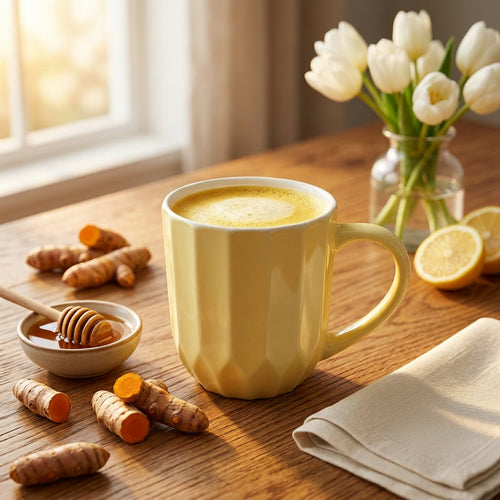 Geometric Diamond Faceded Ceramic Coffee Mug