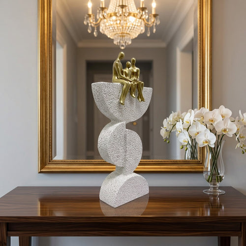 Elegant "Bond & Unity" Tabletop Art Accent