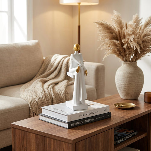 Minimalist Seated Female Figurine