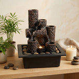 Timberland Cascading Desktop Resin Water Fountain