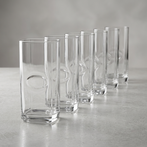 Nomad Dimpled Highball Glasses Set of 6