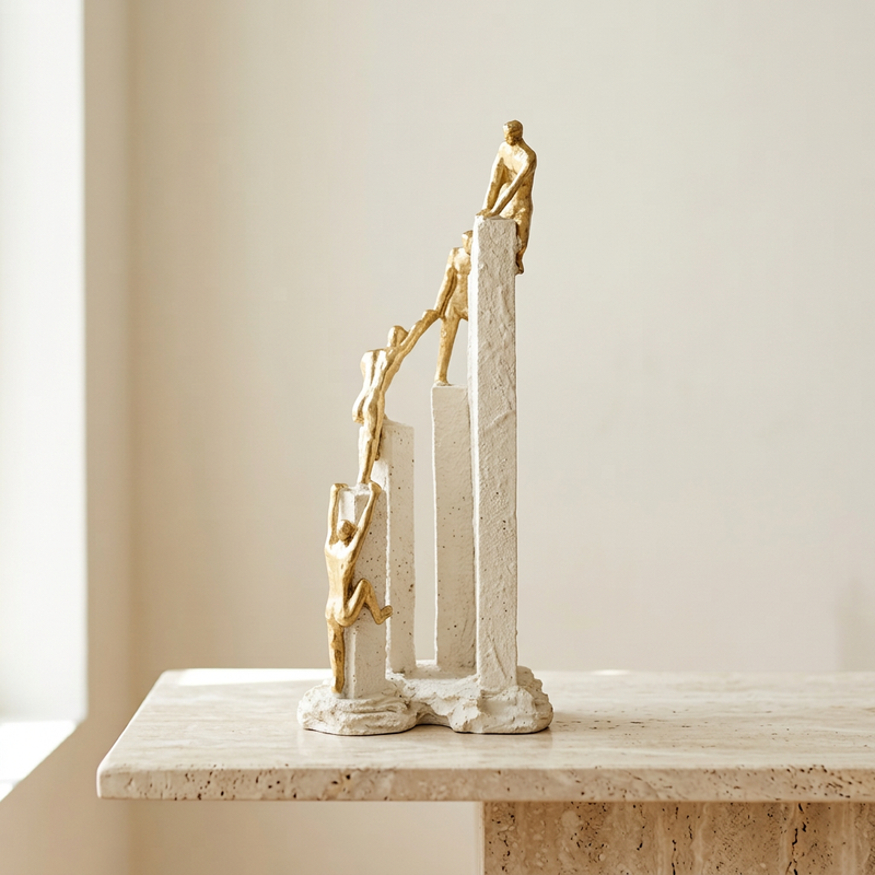 Accent of Success Teamwork Gold Sculpture