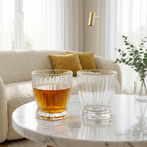 Imperial Gold Rim Glass Set of 6