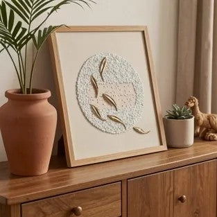 Golden Koi Pond 3D Wall Art