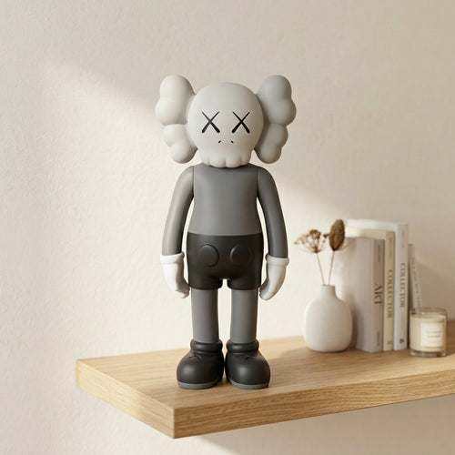 Monochrome X-Eye Companion Sculpture
