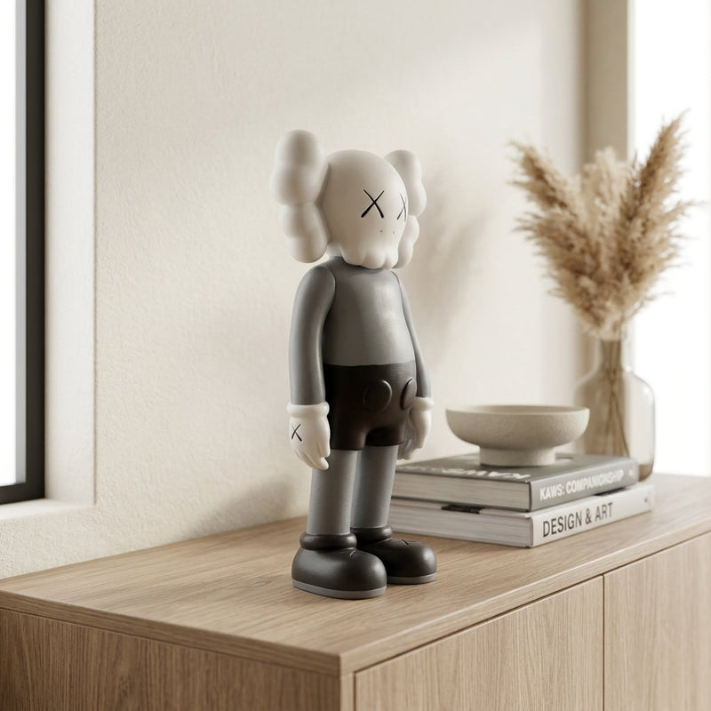 Monochrome X-Eye Companion Sculpture