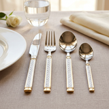 Luxury Stainless Steel Cutlery Set 24 Piece
