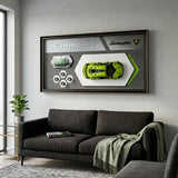 Supercar Elite Lamborghini Huracán Wall Art