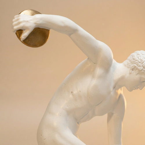 Classical Greek Male Athlete Statue