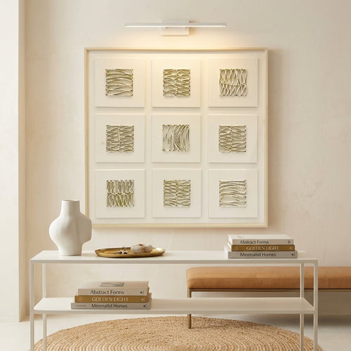 Elegant Square 9-Piece Grid Canvas Wall Art