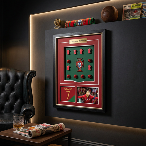 The CR7 Legacy Football Tribute Wall Art
