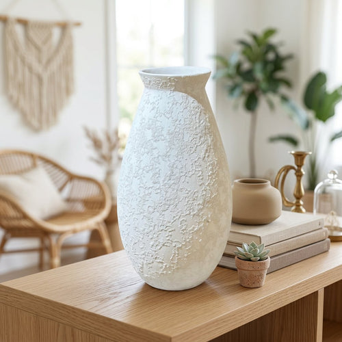 Elegant Weathered Amphora Vase