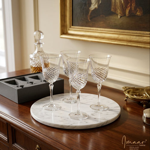 Luxury Italian Crystal Wine Glasses