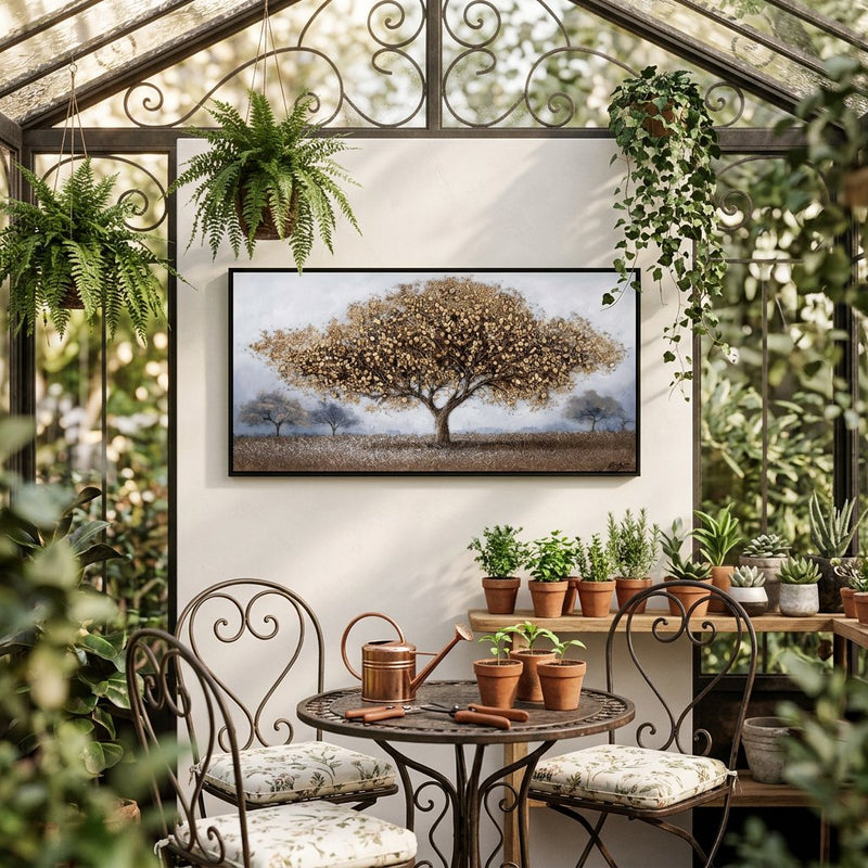 Abundance Tree 3D Impressionist Canvas Art