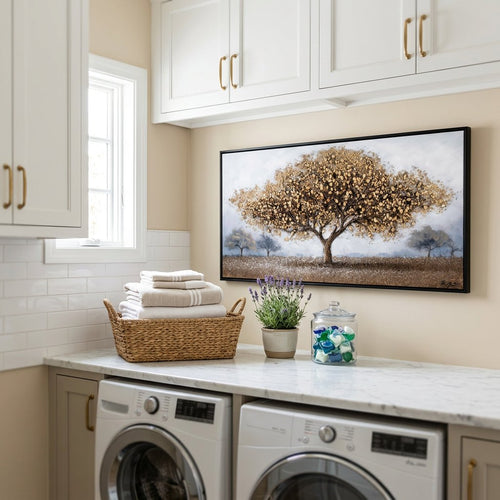 Abundance Tree 3D Impressionist Canvas Art
