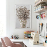 Antique Blossom Vase 3D Canvas Wall Art