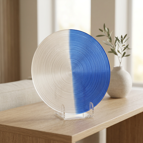 Ocean Breeze Two-Tone Dinner Plate 10.5 Inch