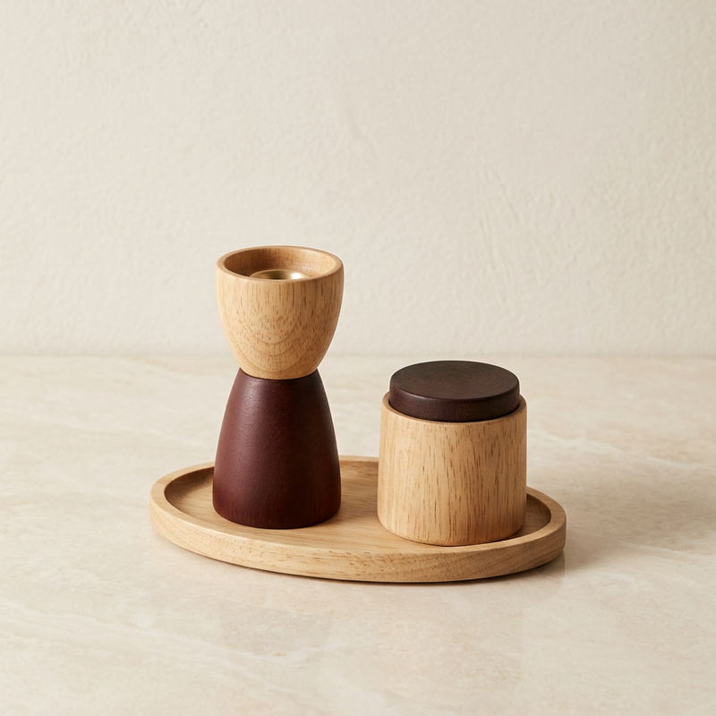 Artisan Earth Tone Oil Burner Set