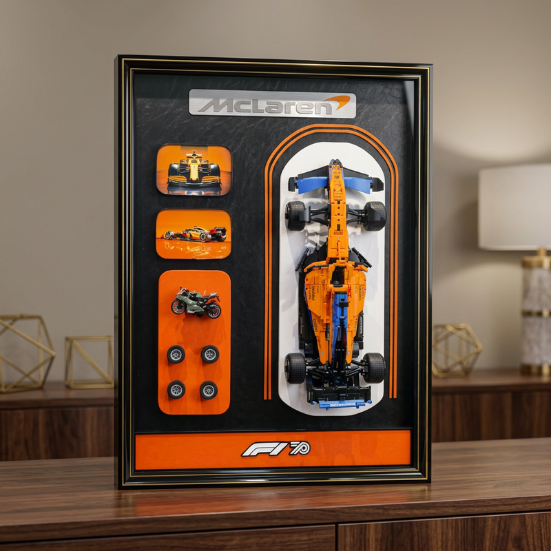3D McLaren F1 Wall Display Frame Wall Decor